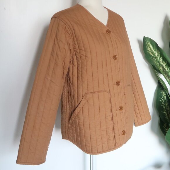 Patagonia Womens Seldom Traveled Quilted Long Sleeve Jacket Spring Fall Casual S - Picture 4 of 12